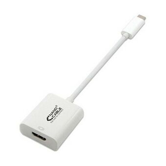 Adapter USB C naar HDMI NANOCABLE 10.16.4102 15 cm Wit