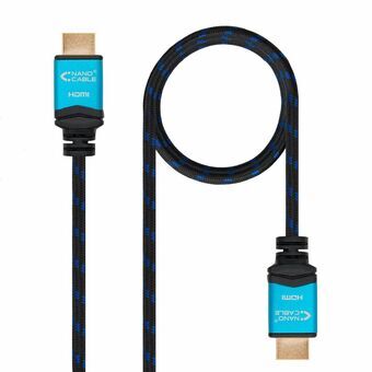 HDMI-Kabel NANOCABLE 10.15.3703 V2.0 Blauw Zwart 3 m