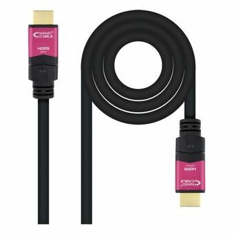 HDMI-Kabel NANOCABLE 10.15.3720 4K HDR Zwart 20 m