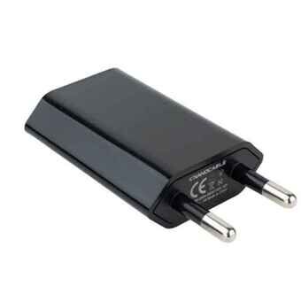 USB Oplader NANOCABLE 10.10.2002 5W Zwart