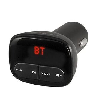 Mp3-speler en Bluetooth FM-zender voor Auto\'s NGS SPARK Zwart