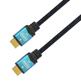 HDMI-Kabel Aisens 0,5 m Zwart/Blauw 4K Ultra HD