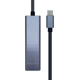 Hub USB Aisens A109-0396 Grijs
