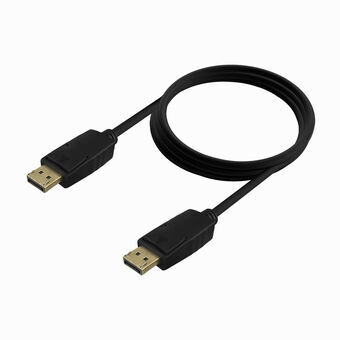 Kabel DisplayPort Aisens A124-0739 4K Ultra HD Zwart 1,5 m
