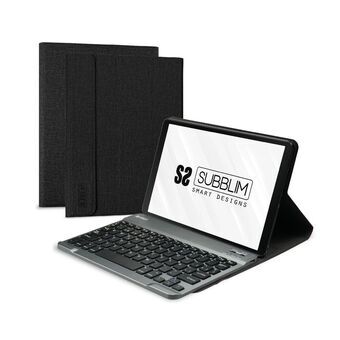 Tablet en toetsenbord Case Subblim Samsung Galaxy A8 Zwart