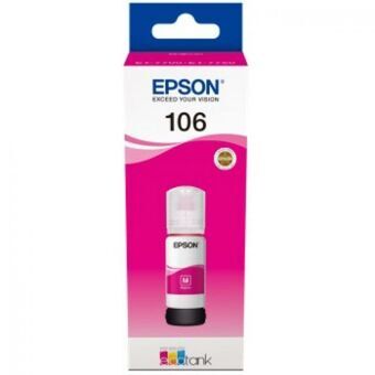Compatibele inktcartridge Epson 106 EcoTank Magenta ink bottle 70 ml Magenta