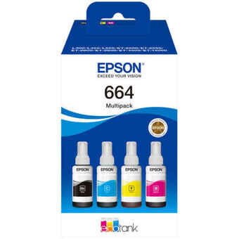 Originele inkt cartridge Epson C13T664640 Multicolour Zwart