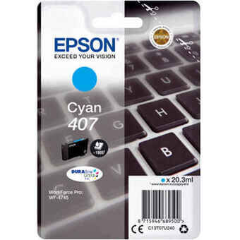 Originele inkt cartridge Epson WF-4745 Cyaan
