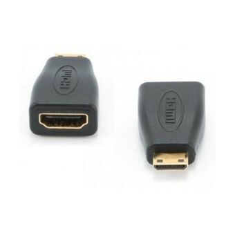 Adapter Mini HDMI naar HDMI GEMBIRD 8716309058476 Zwart