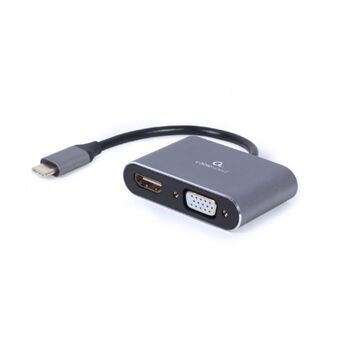 Adapter USB naar VGA/HDMI GEMBIRD A-USB3C-HDMIVGA-01
