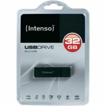 Pendrive INTENSO Alu Line USB 2.0 32GB Antraciet 32 GB