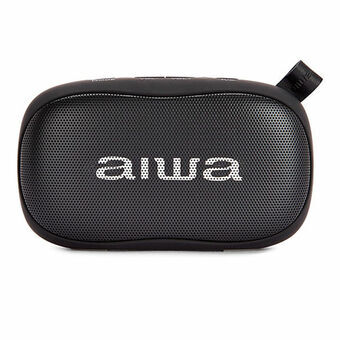 Dankzij de draagbare Bluetooth®-luidsprekers Aiwa Zwart