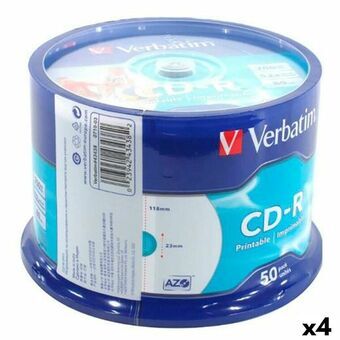 CD-R Verbatim 700 MB 52x (4 Stuks)