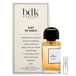 BDK Parfums Nuit de Sable - Eau de Parfum - Geurmonster - 2 ml