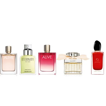 Verken de Best Verkopende Parfums - 5 Geurmonsters (2 ML)