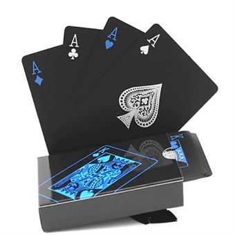 Speelkaarten - Blue Edition - Exclusieve blauw/zwarte speelkaarten
