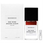 Bohoboco Red Wine Brown Sugar - Parfum - Geurmonster - 2 ml