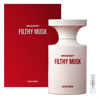 Borntostandout Filthy Musk - Eau de Parfum - Geurmonster - 2 ml