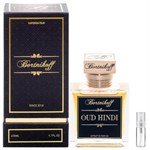 Bortnikoff Oud Hindi - Extrait de Parfum - Geurmonster - 2 ml