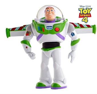 Toy Story 4 Figuur - Buzz Lightyear 30 cm - Met spraak (Engels)