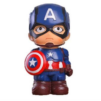 Spaarvarken met Captain America - Decoratief figuur - Superheld