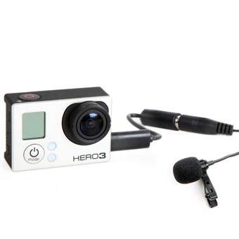BOYA BY-LM20 Lavalier-microfoon en adapter voor GoPro HERO4 /3+ /3