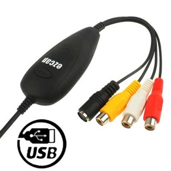 EZCAP USB 2.0 video-/audiobewerkingskabel