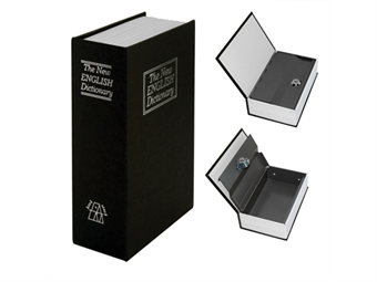 Veiligheidsboek met geheim vak