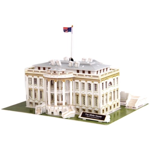 premier uitbarsting Alfabetische volgorde Witte Huis 3D Puzzel - 64 St. - bouwpakket. Koop online