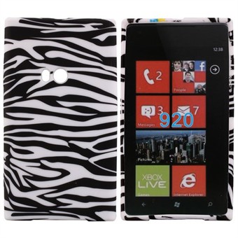 Motif siliconen hoes voor Lumia 920 (Zebra)