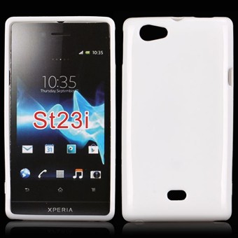 Fresh siliconen hoes - XPeria Miro (wit)