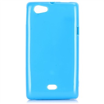 Fresh siliconen hoes - XPeria Miro (blauw)