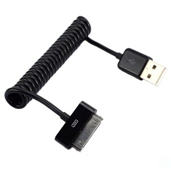Verlengkabel mannelijk USB 2.0 naar mannelijk 30-pins voor iPhone USB-kabel