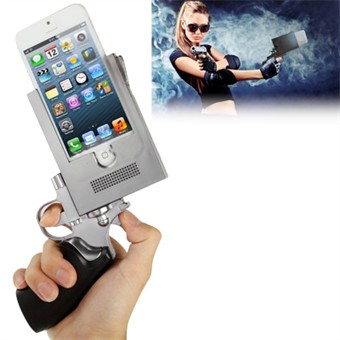 Revolverhouder voor iPhone 5 - Zilver