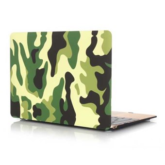 Macbook 12 "Hard Case - Militair Groen