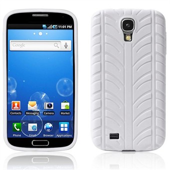 Siliconen autoband hoes S4 (wit)