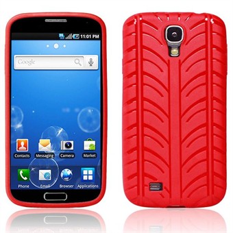 Siliconen autoband hoes S4 (rood)