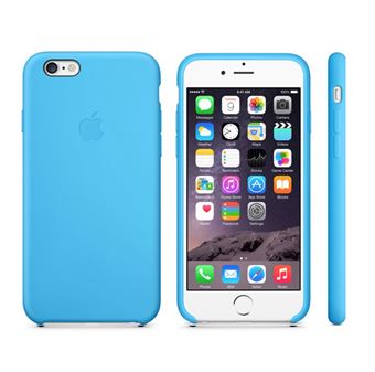 IPhone 7 Plus / iPhone 8 Plus lederen hoes look - Lichtblauw