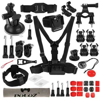 PULUZ Accessoires 45 in 1 combokit