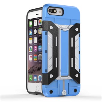 Robotta plastic hoes voor iPhone 7 Plus / iPhone 8 Plus - Blauw/Zilver