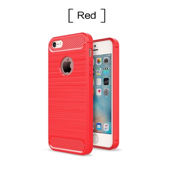 Beste winnaar plastic & siliconen hoesje voor iPhone 5 / iPhone 5S / iPhone SE 2013 - Rood