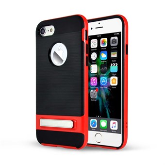 Fictie plastic hoes voor iPhone 7 / iPhone 8 - Rood
