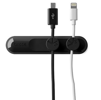 Magnetische koordhouder met 3 clips