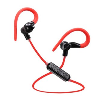 Sportieve Bluetooth Headset - Rood/zwart