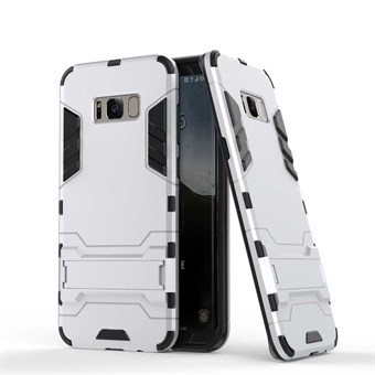 Space Hardcase in plastic en TPU voor Samsung Galaxy S8- Zilver