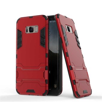 Space Hardcase in plastic en TPU voor Samsung Galaxy S8 - Rood