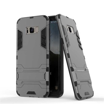 Space Hardcase in plastic en TPU voor Samsung Galaxy S8 - Grijs