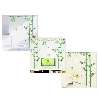 TipTop Muurstickers Bamboe en Vogels Design Wanddecoratie
