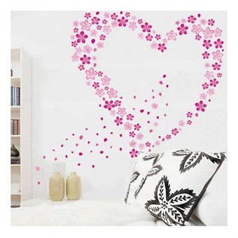 TipTop Muurstickers Pretty Flowers Design