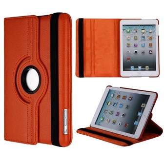 Denemarken\'s goedkoopste 360 roterende hoes voor iPad Mini 1 / iPad Mini 2 / iPad Mini 3 (oranje)